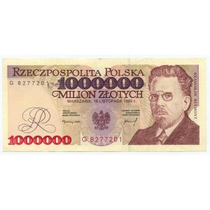 1,000,000 zloty 1993 - G series - Rare series