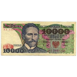 10,000 zloty 1988 - AE series