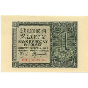 1 złoty 1941 - seria BD