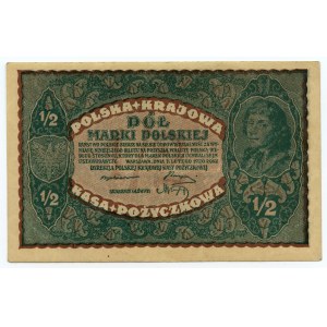 1/2 Polish mark 1920