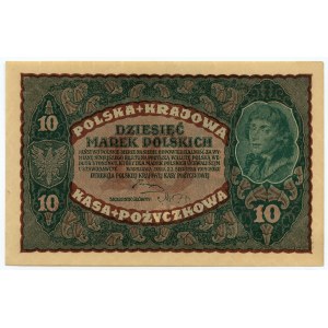 10 polských marek 1919 - 2. série DZ