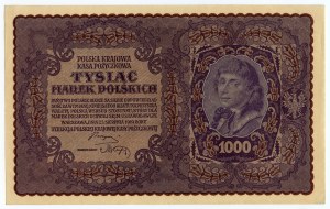 1 000 poľských mariek 1919 - 1. séria AN
