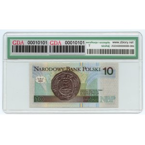 10 złotych 1994 - seria JS 7529256 - GDA 68 EPQ