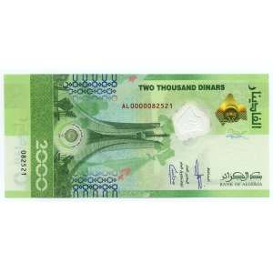 Algeria 2000 Dinars 2022