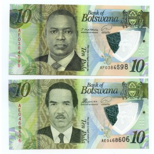 Africa - set di 2 banconote