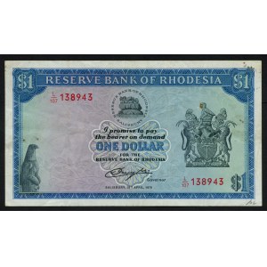 Afrika - Reserve Bank of Rhodesia 1978 - 1 dolar