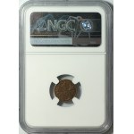 II RP, 1 grosz 1928 - NGC MS 63 BN