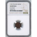 II RP, 1 penny 1923 - NGC AU DETAILS cleaned