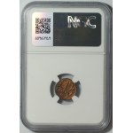 II RP, 1 grosz 1932 - NGC MS 62 BN