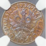 II RP, 2 groše 1934 - NGC MS 63 BN