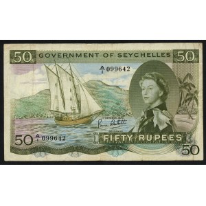 Afrika - Seychely 50 rupií 1970, A/1 099642