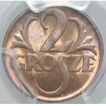 II RP, 2 Grosze 1938 - PCGS MS 64 RD