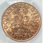 II RP, 2 Grosze 1938 - PCGS MS 64 RD