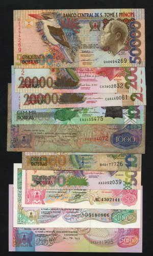 Africa - São Tomé and Príncipe 1989 - 2013 Good ( currency) set of 11 pieces