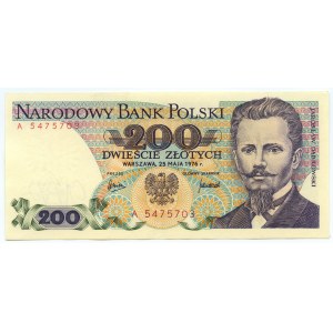 200 złotych 1976 - seria A