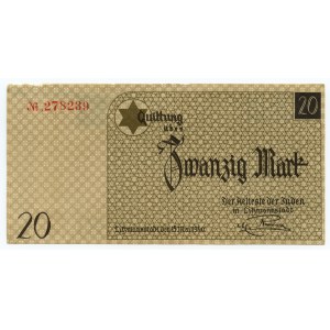 Lodžské ghetto (Litzmannstadt Ghetto), 20. března 1940