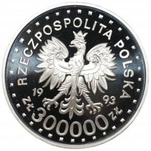 Third Republic, 300,000 zloty - 1993 Lillehammer 1994