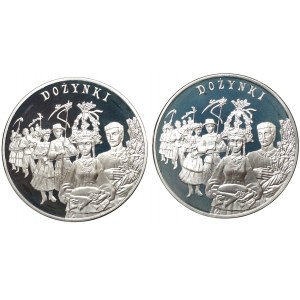 Third Republic, 20 gold 2004, Harvest Festival, set of 2 coins