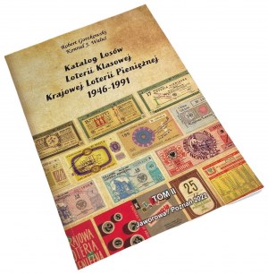 Gorzkowski Robert, Konrad J. Waluś, Katalóg žrebovaní triednej lotérie Národnej peňažnej lotérie 1946-1991 - Poznaň 2022