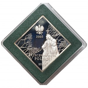 III RP, 20 złotych 2003, Jan Paweł II - 25-lecie Pontyfikatu