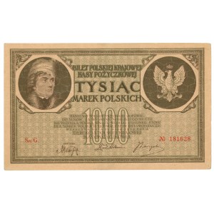 1 000 poľských mariek 1919 - séria G