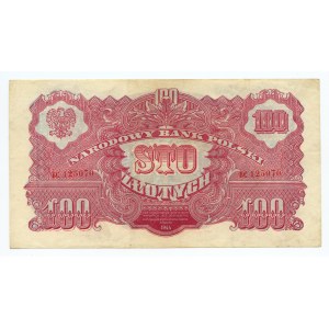 100 zlotých 1944, povinné, série BC