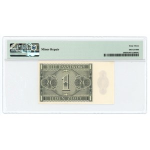 1 zlotý 1938 - série IL - PMG 64