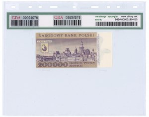 PLN 200.000 1989 - Serie F - GDA 67 EPQ