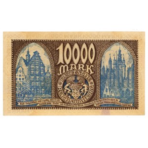 GDAŃSK/DANZIG, 10.000 marek 1923