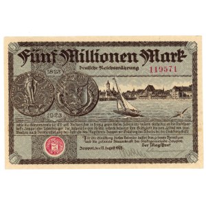SOPOT/ZOPPOT, 5 milionów marek 1923