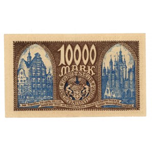 GDAŃSK/DANZIG, 10.000 marek 1923