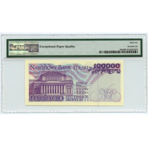 100.000 złotych 1993 - seria AE - PMG 66 EPQ