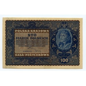100 marek polskich 1919 - IE Serja P