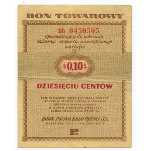 PEWEX - 10 cents 1960 - Bb series