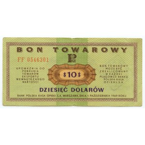 PEWEX - $10 1969 - Serie FF