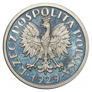 Vzorek 1 zlotý 1929 - KOPIA Kremnica