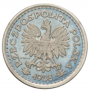 Muster 1 Zloty 1928 - KOPIA Kremnica