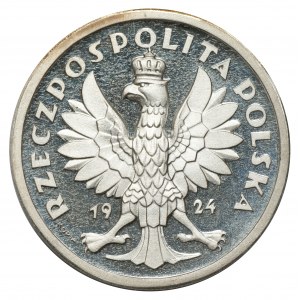 Próba 50 złotych 1924 - KOPIA Kremnica