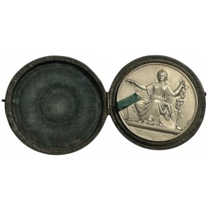 Francie, medaile za cenu Lyonské hudební konzervatoře z roku 1916, spolu s věnovaným originálním pouzdrem.