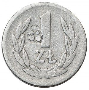 PRL, 1 zloty 1957 - Solidarność Walcząca