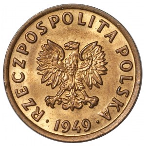PRL, 5 groszy 1949