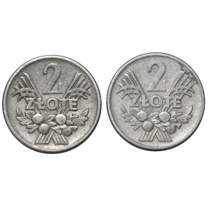 PRL, Zestaw 2 złote (1959-1960) Jagody
