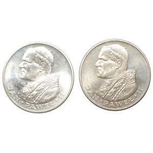 Polská lidová republika, 1 000 zlotých (1982-1983) Jan Pavel II, sada 2 mincí
