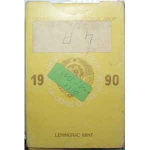 SSSR, mincovní sada 1990 a 1991