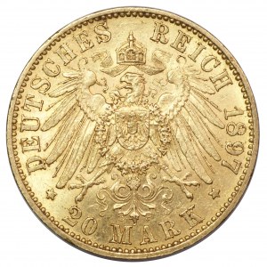 Německo, Prusko, 20 marek 1897