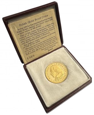 PRL, 500 złotych 1976 - Kazimierz Pułaski, moneta w dedykowanym etui wraz z certyfikatem