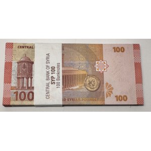 Syria - Paczka bankowa 100 funtów - numeracja po kolei