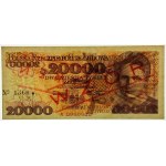 20.000 złotych 1989, seria A 0000000 - WZÓR No 1360*