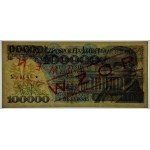 100,000 PLN 1990 - Series A 0000000 - SPECIMEN MODEL No.0646*.