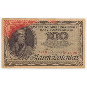 100 marek 1919 - Sér. AH